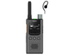 Hytera S1 Pro LF License-Free Digital Walkie-Talkie with C-Ring Earpiece